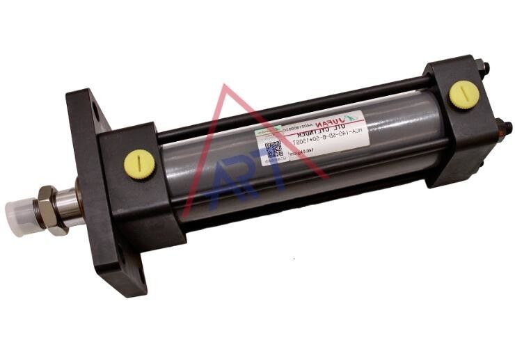 Căn chỉnh đột quỵ 10mm-20mm Coushion Seal Đôi thanh giằng Xi lanh dầu thủy lực Tác động kép