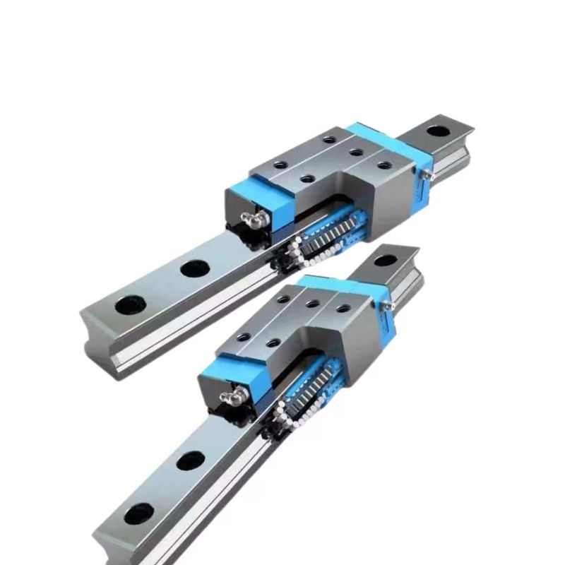 Tải nặng tự động tự điều chỉnh Đường ray trượt tuyến tính chính xác Kích thước lỗ khoan 15/20/25mm