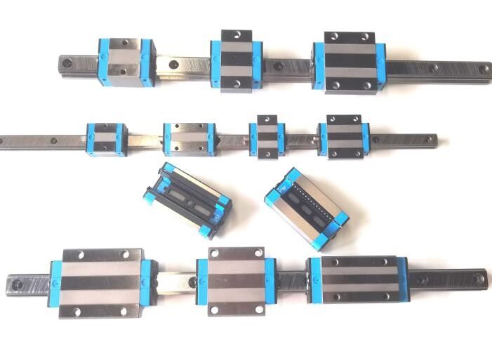 Khối tuyến tính bóng mặt bích Độ dày 2,2mm-4,4mm Chiều dài tùy chỉnh lên bị khóa và khóa dưới